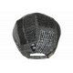 Béret Casquette Grise et Noire en Laine Patchwork Style Anglais Windsaur CASQUETTES Nyls Création