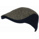 Béret Casquette Bleue marine en Laine Mode Anglaise Tweed Réglable Morytz CASQUETTES Nyls Création