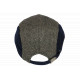 Béret Casquette Bleue marine en Laine Mode Anglaise Tweed Réglable Morytz CASQUETTES Nyls Création
