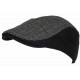 Béret Casquette Noire en Laine Mode Anglaise Tweed Vintage Réglable Morytz CASQUETTES Nyls Création