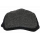 Béret Casquette Noire en Laine Mode Anglaise Tweed Vintage Réglable Morytz CASQUETTES Nyls Création