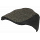 Béret Casquette Grise en Laine Mode Anglaise Tweed Vintage Réglable Morytz CASQUETTES Nyls Création