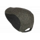 Béret Casquette Grise en Laine Mode Anglaise Tweed Vintage Réglable Morytz CASQUETTES Nyls Création