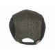 Béret Casquette Grise en Laine Mode Anglaise Tweed Vintage Réglable Morytz CASQUETTES Nyls Création