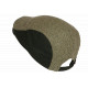 Béret Casquette Verte en Laine Mode Anglaise Tweed Vintage Réglable Morytz CASQUETTES Nyls Création