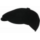 Beret Casquette Gavroche Velours Noir Côtelé Vintage Eshton CASQUETTES Nyls Création