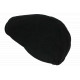 Beret Casquette Gavroche Velours Noir Côtelé Vintage Eshton CASQUETTES Nyls Création
