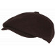 Beret Casquette Gavroche Velours Marron Côtelé Vintage Eshton CASQUETTES Nyls Création