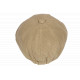 Beret Casquette Gavroche Velours Marron Clair Côtelé Vintage Eshton CASQUETTES Nyls Création