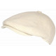 Beret Casquette Gavroche Velours Ecru Côtelé Vintage Eshton CASQUETTES Nyls Création