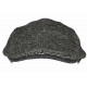 Béret Casquette Plate Grise en Laine Mode Anglaise Tweed Ajustable Cresty CASQUETTES Nyls Création