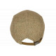 Béret Casquette Plate Beige en Laine Mode Anglaise Tweed Ajustable Cresty CASQUETTES Nyls Création