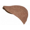 Béret Casquette Plate Rouge en Laine Mode Anglaise Tweed Ajustable Cresty
