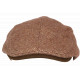 Béret Casquette Plate Rouge en Laine Mode Anglaise Tweed Ajustable Cresty CASQUETTES Nyls Création