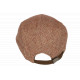 Béret Casquette Plate Rouge en Laine Mode Anglaise Tweed Ajustable Cresty CASQUETTES Nyls Création
