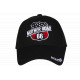 Casquette 66 Noire Look Biker Americaine Vintage Mother Road CASQUETTES Nyls Création