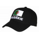 Casquette Algerie Noire Drapeau Algerien Croissant et Etoile CASQUETTES Nyls Création