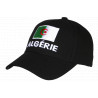 Casquette Algerie Noire Drapeau Algerien Croissant et Etoile