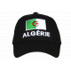 Casquette Algerie Noire Drapeau Algerien Croissant et Etoile CASQUETTES Nyls Création