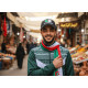 Casquette Algerie Noire Drapeau Algerien Croissant et Etoile CASQUETTES Nyls Création