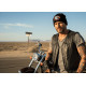 Bonnet Aigle Rouge Blanc et Noir Look USA Biker Pygargue Eagle BONNETS Nyls Création