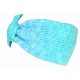 Bandeau Laine Femme Bleu Turquoise Noeud Chic Headband Hiver Ellye Bandeau Nyls Création