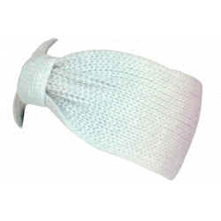 Bandeau Laine Femme Rose Bleu Noeud Chic Headband Hiver Ellye Bandeau Nyls Création