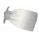 Bandeau Laine Femme Gris Noeud Chic Headband Hiver Ellye Bandeau Nyls Création