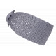 Bandeau Strass Femme Gris en Laine Noeud Classe Headband Hiver Merry Bandeau Nyls Création