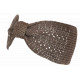 Bandeau Strass Femme Marron en Laine Noeud Classe Headband Hiver Merry Bandeau Nyls Création