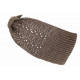 Bandeau Strass Femme Marron en Laine Noeud Classe Headband Hiver Merry Bandeau Nyls Création