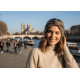 Bandeau Strass Femme Marron en Laine Noeud Classe Headband Hiver Merry Bandeau Nyls Création