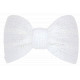 Bandeau Strass Femme Blanc en Laine Noeud Classe Headband Hiver Merry Bandeau Nyls Création