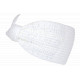Bandeau Strass Femme Blanc en Laine Noeud Classe Headband Hiver Merry Bandeau Nyls Création