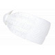 Bandeau Strass Femme Blanc en Laine Noeud Classe Headband Hiver Merry Bandeau Nyls Création