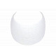 Bandeau Strass Femme Blanc en Laine Noeud Classe Headband Hiver Merry Bandeau Nyls Création