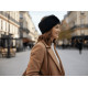 Bandeau Fourrure Noire Elegant Headband Hiver Chaud Maïa Bandeau Nyls Création