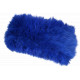 Bandeau Fourrure Bleu Electrique Elegant Headband Hiver Chaud Maïa Bandeau Nyls Création