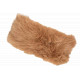 Bandeau Fourrure Marron Elegant Headband Hiver Chaud Maïa Bandeau Nyls Création