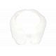 Bandeau Fourrure Blanc Elegant Headband Hiver Chaud Maïa Bandeau Nyls Création