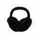 Cache Oreilles Noir en Fourrure Chaud et Classe Piable Hearver Bandeau Nyls Création