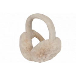 Cache Oreilles Beige en Fourrure Chaud et Classe Piable Hearver Bandeau Nyls Création