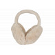 Cache Oreilles Beige en Fourrure Chaud et Classe Piable Hearver Bandeau Nyls Création