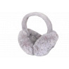 Cache Oreilles Gris en Fourrure Chaud et Classe Piable Hearver
