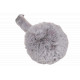 Cache Oreilles Gris en Fourrure Chaud et Classe Piable Hearver Bandeau Nyls Création