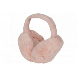 Cache Oreilles Rose en Fourrure Chaud et Classe Piable Hearver Bandeau Nyls Création