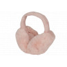 Cache Oreilles Rose en Fourrure Chaud et Classe Piable Hearver