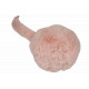 Cache Oreilles Rose en Fourrure Chaud et Classe Piable Hearver Bandeau Nyls Création
