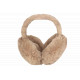 Cache Oreilles Marron en Fourrure Chaud et Classe Piable Hearver Bandeau Nyls Création