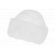 Toque Chapka Fourrure Blanche Femme Classe Doublure Polaire Masha BONNETS Nyls Création